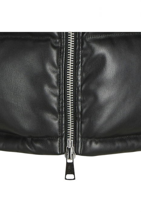 Geaca JACK &JONES Terrain PU Puffer Hood - 12269722-Black [3]