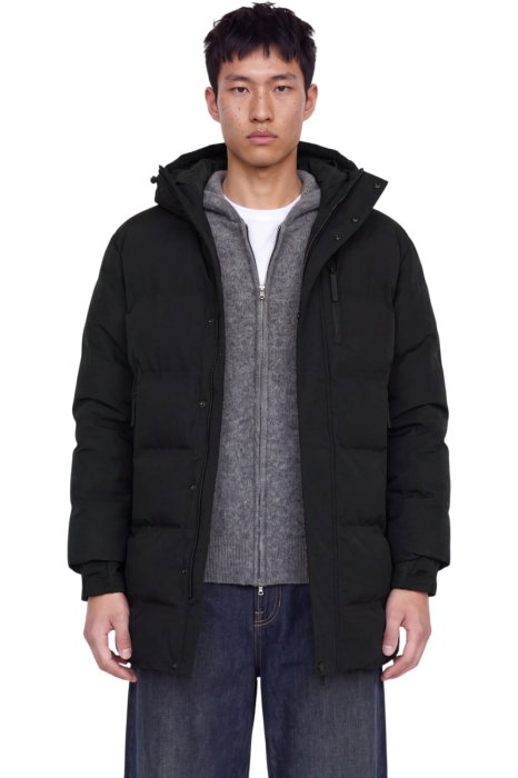 Geaca JACK &JONES Trace Alpha Long Puffer - 12299864-Black [1]