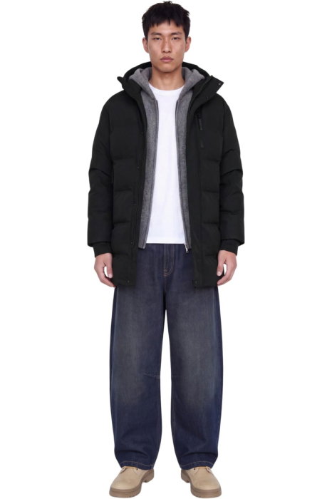 Geaca JACK &JONES Trace Alpha Long Puffer - 12299864-Black [5]