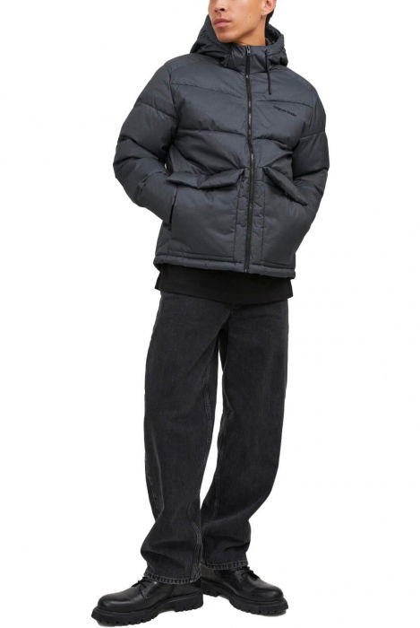 Geaca JACK &JONES Vesterboro Puffer - 12238849-Dark Grey [7]