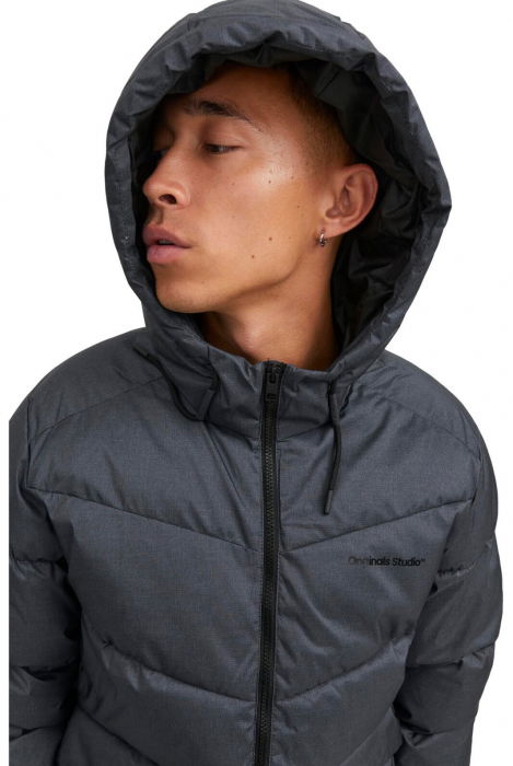 Geaca JACK &JONES Vesterboro Puffer - 12238849-Dark Grey [4]