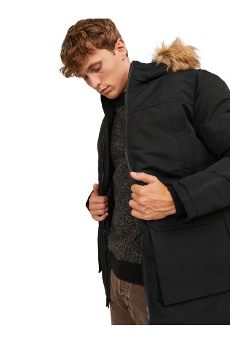 Geaca JACK &JONES Wing Parka - 12235858-Black [4]