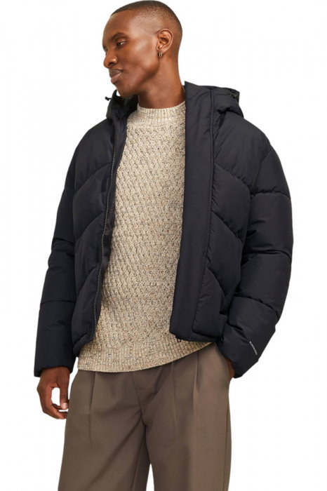 Geaca JACK &JONES World Puffer - 12259850-Black [3]