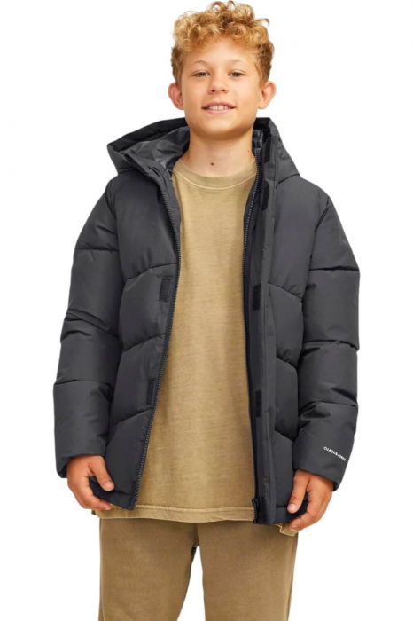 Geaca JACK &JONES World Puffer JNR - 12260052-Asphalt [1]