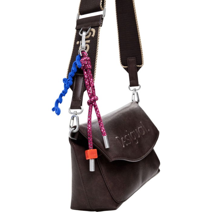 Geanta Desigual Half Logo Trokel Choco 6L - 25WAXP70-6009 [4]