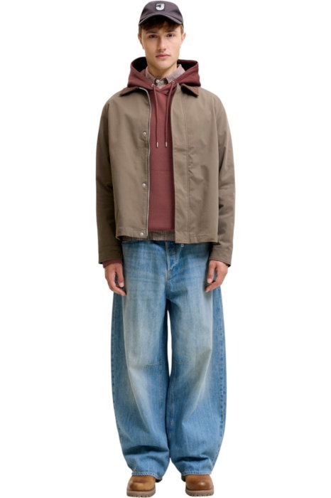 Hanorac JACK &JONES Ace Sweat Hood Noos - 12300662-Bitter Chocolate [5]