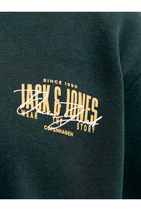 Hanorac JACK &JONES Aero Sweat Hood - 12298491-Scarab [5]