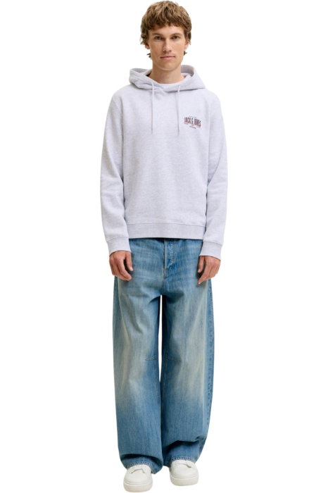 Hanorac JACK &JONES Aero Sweat Hood - 12298491-White Melange [5]