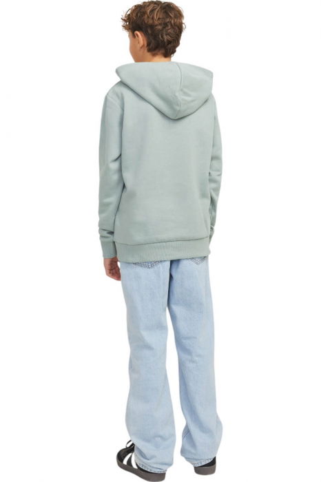 Hanorac JACK &JONES Aleb Varsity JNR - 12259564-Iceberg Green [2]