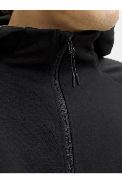 Hanorac JACK &JONES Base Sweat Zip Hood PLS - 12289680-Black [2]