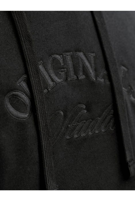 Hanorac JACK &JONES Bleeker Branding Hood PLS - 12287057-Black [2]