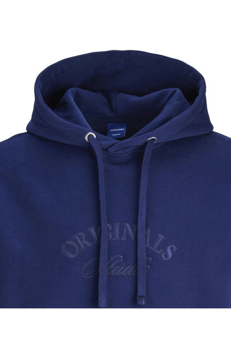 Hanorac JACK &JONES Bleeker Branding Hood PLS - 12287057-Ocean Cavern [3]