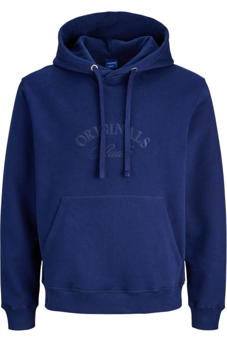 Hanorac JACK &JONES Bleeker Branding Hood PLS - 12287057-Ocean Cavern [1]