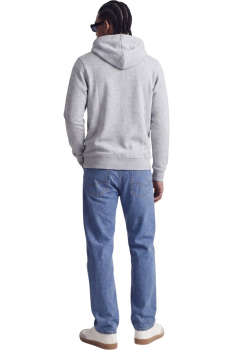 Hanorac JACK &JONES Bradley Sweat Zip Hood - 12249342-Light Grey Melange [2]