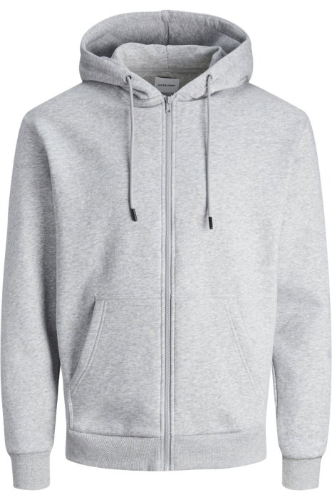 Hanorac JACK &JONES Bradley Sweat Zip Hood - 12249342-Light Grey Melange [3]
