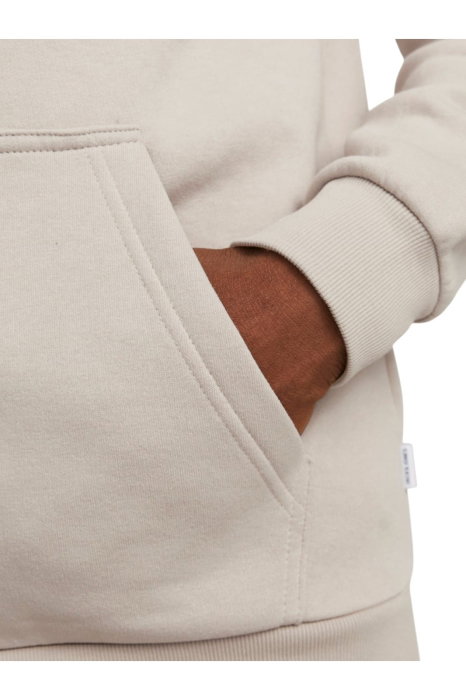Hanorac JACK &JONES Bradley Sweat Zip Hood - 12249342-Moonbeam [4]