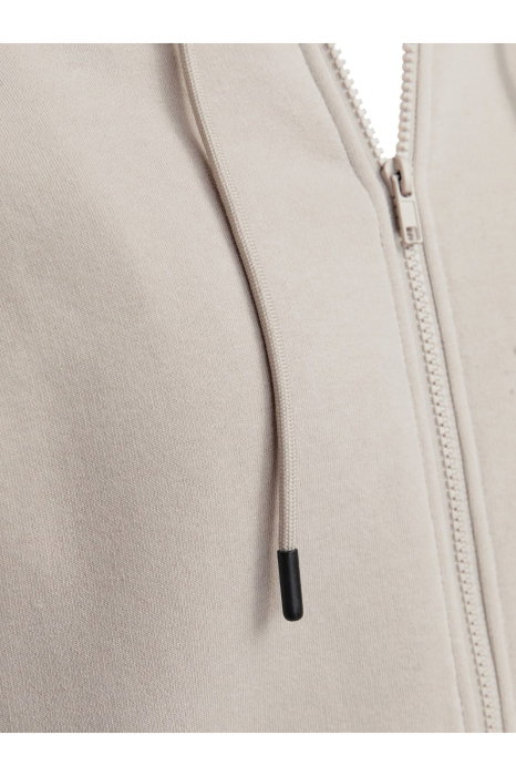Hanorac JACK &JONES Bradley Sweat Zip Hood - 12249342-Moonbeam [3]