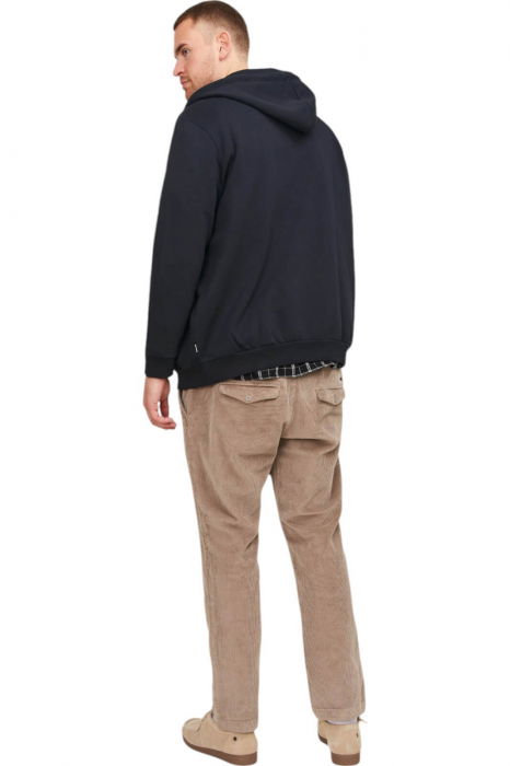 Hanorac JACK &JONES Bradley Zip Hood PLS - 12250596-Black [2]