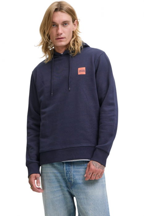 Hanorac JACK &JONES Brandy Sweat Hood - 12279261-Sky Captain [1]