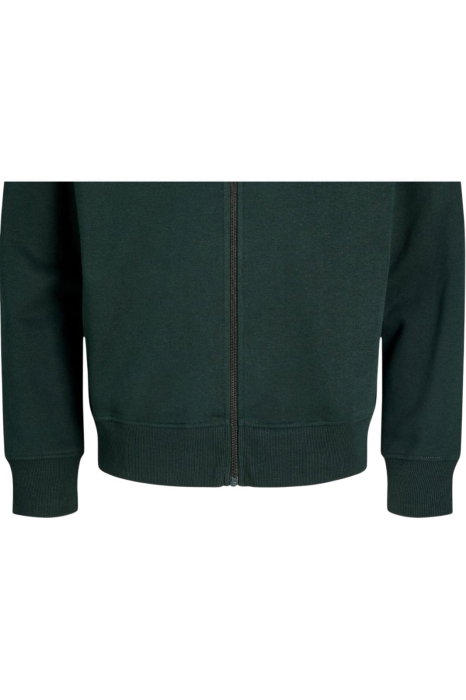 Hanorac JACK &JONES Buster Sweat Zip Hood Bts - 12298627-Scarab [4]