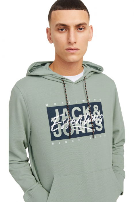 Hanorac JACK &JONES Colton PO - 12268440-Iceberg Green [4]