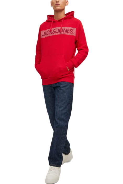 Hanorac JACK &JONES Corp Logo - 12152840-True Red Play-3 [5]