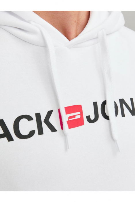 Hanorac JACK &JONES Corp Old Logo - 12137054-White REG [4]