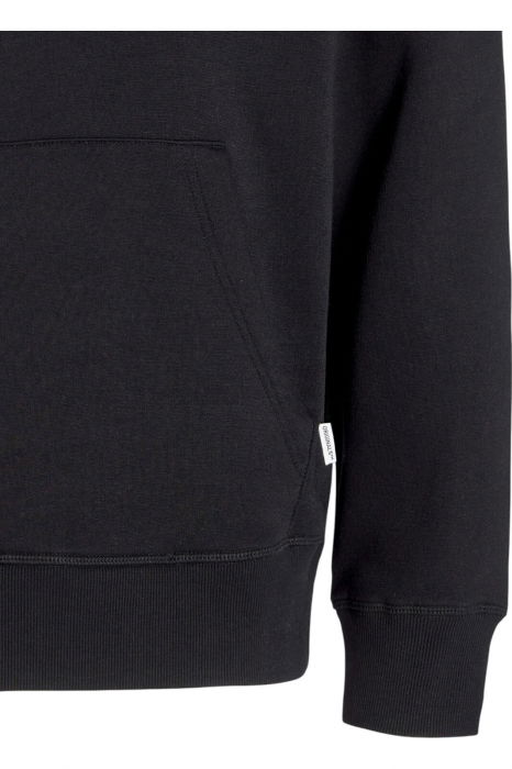 Hanorac JACK &JONES Frederiksberg Box Script Hood - 12274585-Black [4]