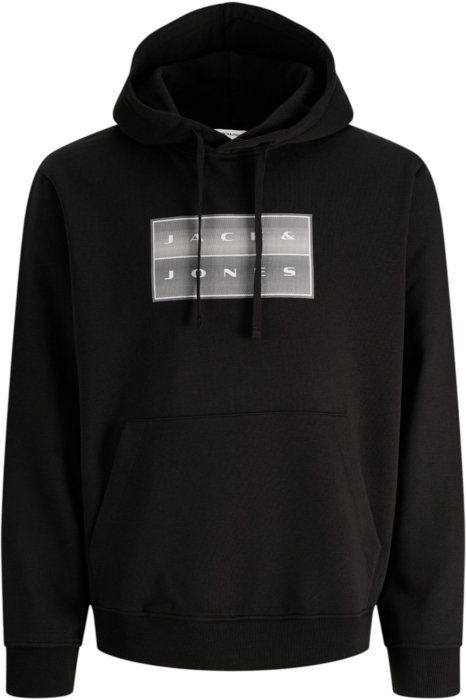 Hanorac JACK &JONES Fusion Box Sweat Hood - 12300984-Black [4]