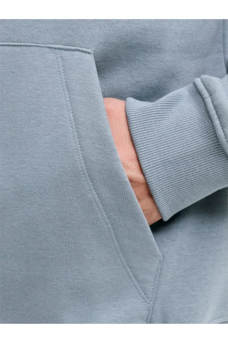 Hanorac JACK &JONES Fusion Box Sweat Hood - 12300984-Blue Mirage [3]