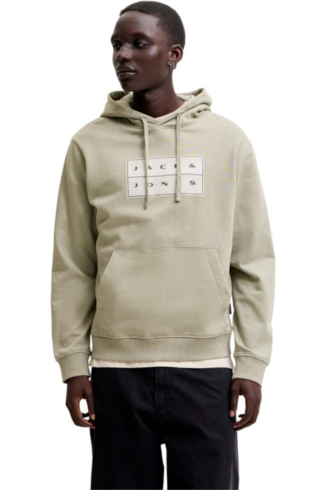 Hanorac JACK &JONES Fusion Box Sweat Hood - 12300984-Vetiver [1]