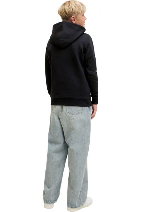 Hanorac JACK &JONES Geplas Sweat Hood JNR - 12279602-Black [2]