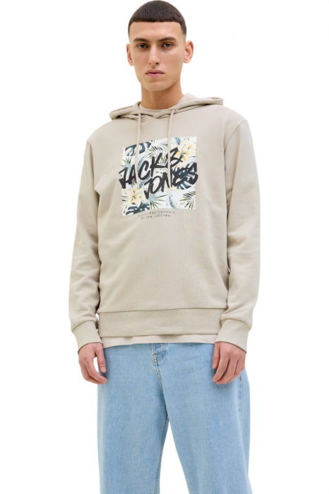 Hanorac JACK &JONES Hawaii Shape - 12269316-Moonbeam [1]