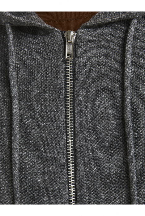 Hanorac JACK &JONES Hill Knit - 12190154-Dark Grey Melange [3]