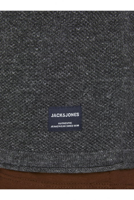 Hanorac JACK &JONES Hill Knit - 12190154-Dark Grey Melange [4]