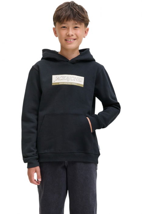 Hanorac JACK &JONES Inwood Block Branding JNR - 12284098-Black [1]