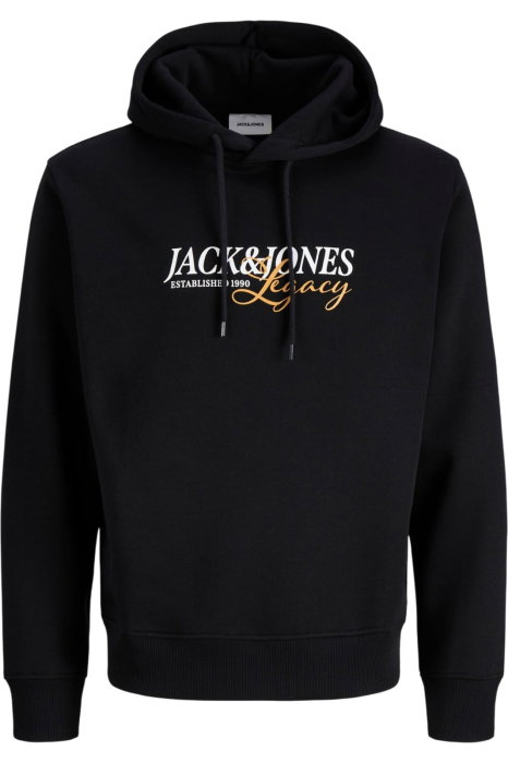 Hanorac JACK &JONES Jade Sweat Hood BF PLS - 12299760-Black [1]