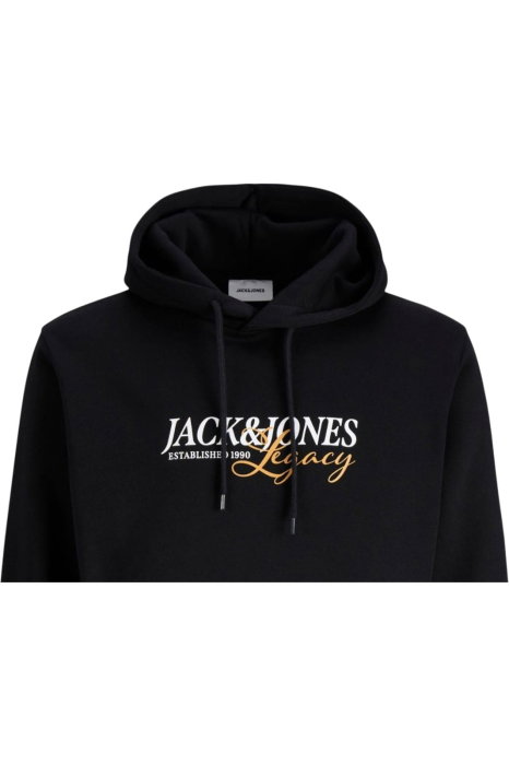 Hanorac JACK &JONES Jade Sweat Hood BF PLS - 12299760-Black [4]