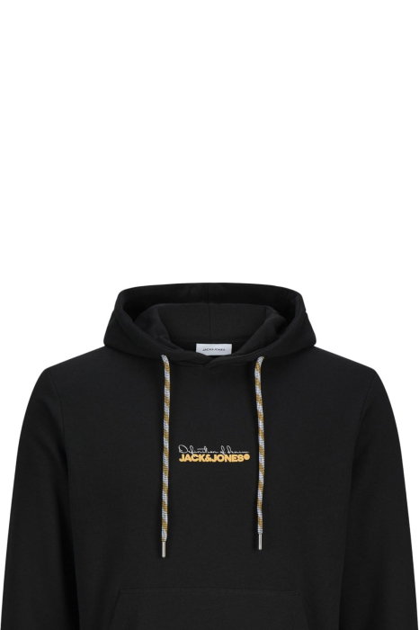 Hanorac JACK &JONES Kendrick Sweat Hood - 12298421-Black [3]