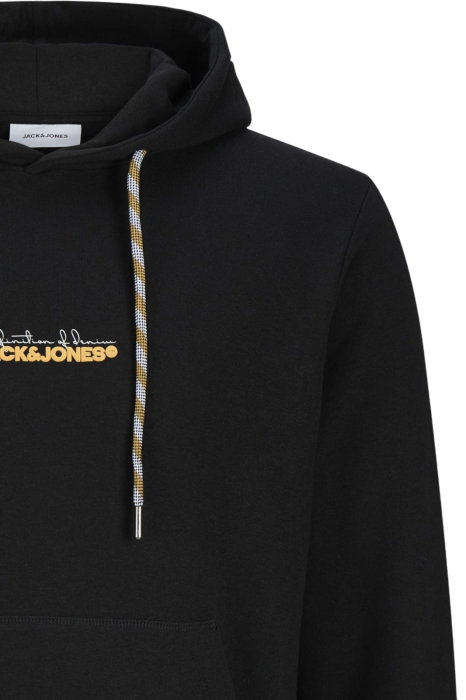 Hanorac JACK &JONES Kendrick Sweat Hood - 12298421-Black [4]