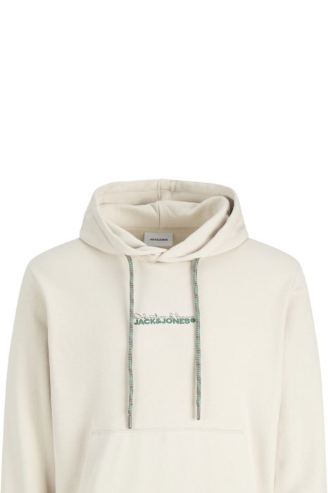 Hanorac JACK &JONES Kendrick Sweat Hood - 12298421-Moonbeam [3]
