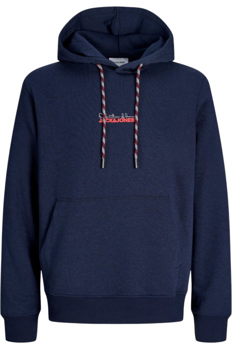 Hanorac JACK &JONES Kendrick Sweat Hood - 12298421-Navy Blazer [1]