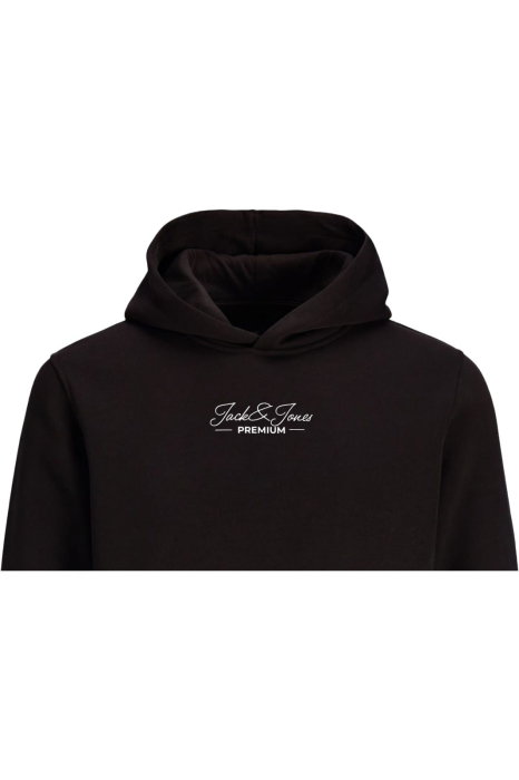 Hanorac JACK &JONES Lalucas Sweat Hood FST - 12312266-Black [4]