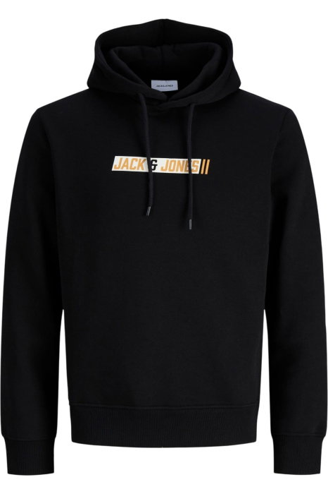 Hanorac JACK &JONES Munk Sweat Hood - 12298432-Black [3]