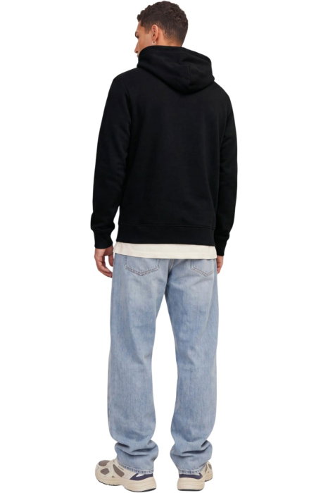 Hanorac JACK &JONES Munk Sweat Hood - 12298432-Black [2]