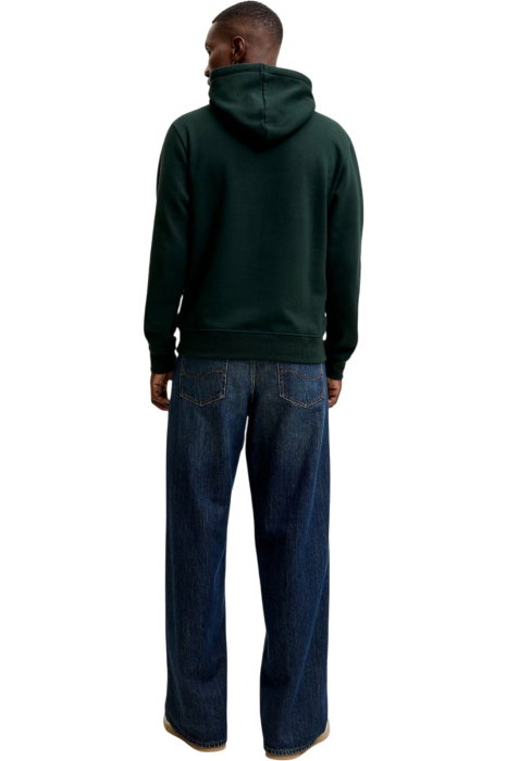 Hanorac JACK &JONES Munk Sweat Hood - 12298432-Scarab [2]
