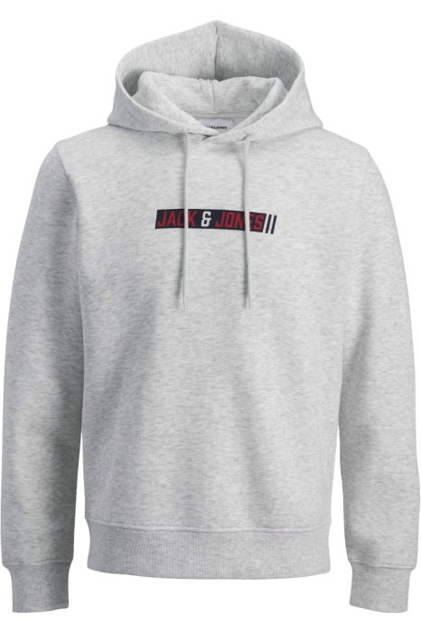 Hanorac JACK &JONES Munk Sweat Hood - 12298432-White Melange [3]