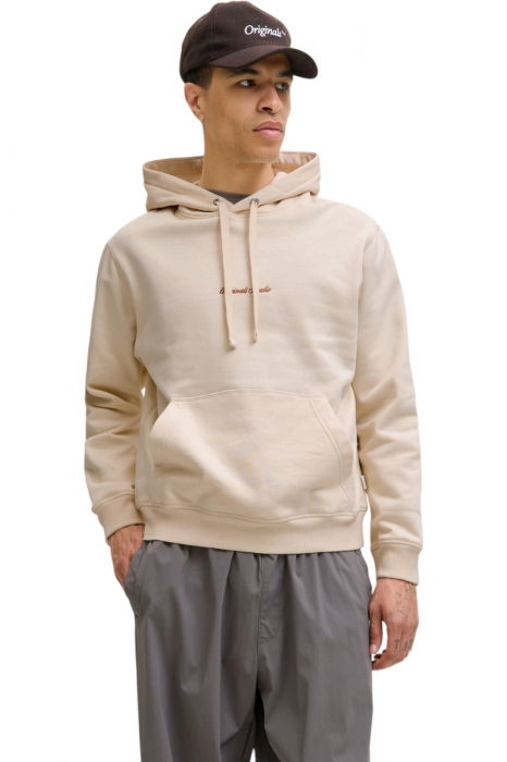Hanorac JACK &JONES Norrebro EMB Hood - 12282861-Antique White [1]