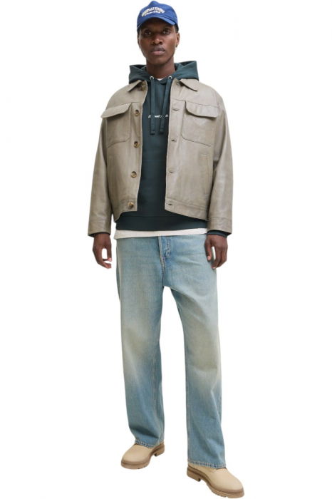 Hanorac JACK &JONES Norrebro EMB Hood - 12282861-Forest River [6]