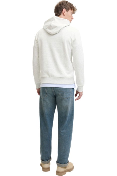 Hanorac JACK &JONES Pan Sweat Hood - 12278618-White Melange [2]